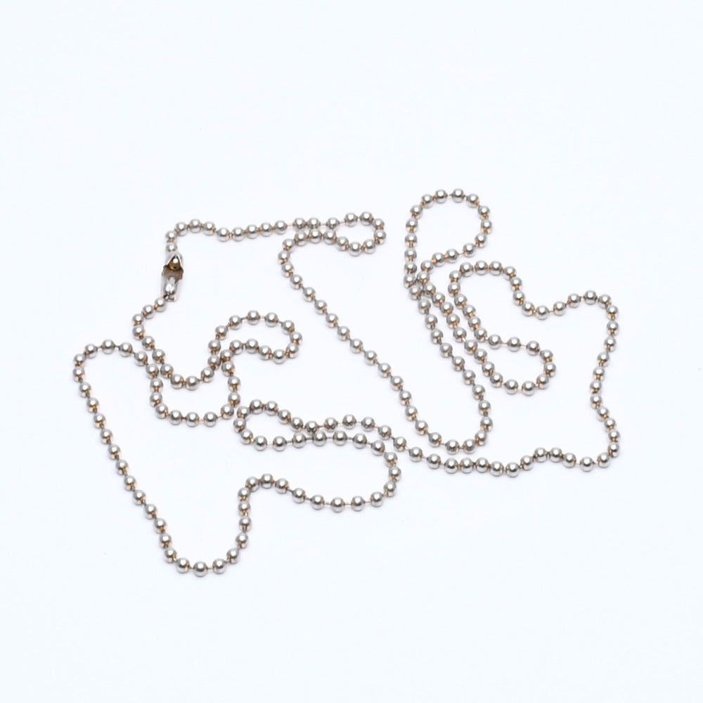 CHROME HEARTS BALL CHAIN ​​NECKLACE 30inch Ball chain necklace 30 inches Weight 9.90g Total length approx. 76cm Good condition Used 4a005182