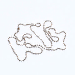 CHROME HEARTS クロムハーツ BALL CHAIN NECKLACE 30inch ボールチェーンネックレス 30インチ 重量9.90g 全長約76cm 美品 中古 4a005182