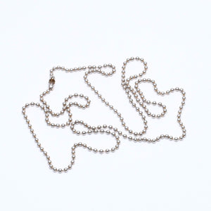 CHROME HEARTS クロムハーツ BALL CHAIN NECKLACE 30inch ボールチェーンネックレス 30インチ 重量9.90g 全長約76cm 美品 中古 4a005182