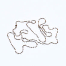画像をギャラリービューアに読み込む, CHROME HEARTS クロムハーツ BALL CHAIN NECKLACE 30inch ボールチェーンネックレス 30インチ 重量9.90g 全長約76cm 美品 中古 4a005182