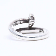 画像をギャラリービューアに読み込む, CHROME HEARTS クロムハーツ RNG NAIL W/CROSS BALL ネイル クロスボールリング 重量約6.55g サイズ6号 シルバー925 美品 中古 4a005173