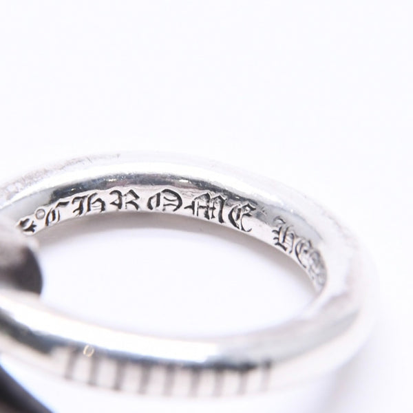 CHROME HEARTS クロムハーツ RNG NAIL W/CROSS BALL ネイル クロスボールリング 重量約6.55g サイズ6号 シルバー925 美品 中古 4a005173