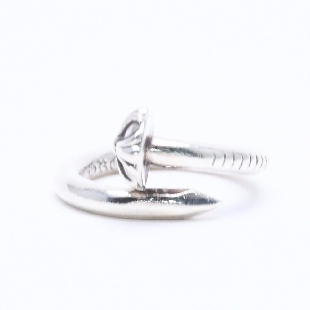 CHROME HEARTS RNG NAIL W/CROSS BALL Nail cross ball ring Weight approx. 5.70g Size 6 Silver 925 Good condition Used 4a005175