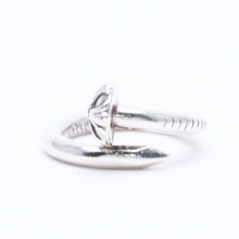 画像をギャラリービューアに読み込む, CHROME HEARTS クロムハーツ RNG NAIL W/CROSS BALL ネイル クロスボールリング 重量約5.70g サイズ6号 シルバー925 美品 中古 4a005175