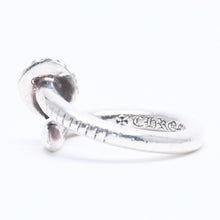 画像をギャラリービューアに読み込む, CHROME HEARTS クロムハーツ RNG NAIL W/CROSS BALL ネイル クロスボールリング 重量約5.70g サイズ6号 シルバー925 美品 中古 4a005175