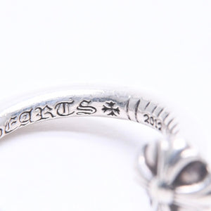 CHROME HEARTS クロムハーツ RNG NAIL W/CROSS BALL ネイル クロスボールリング 重量約5.70g サイズ6号 シルバー925 美品 中古 4a005175