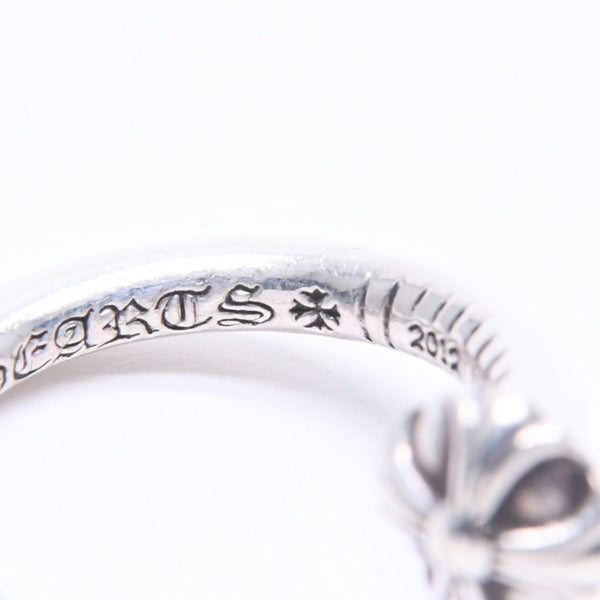 CHROME HEARTS クロムハーツ RNG NAIL W/CROSS BALL ネイル クロスボールリング 重量約5.70g サイズ6号 シルバー925 美品 中古 4a005175