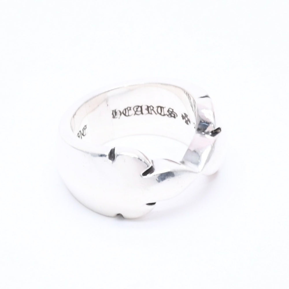 CHROME HEARTS DOUBLE FLEUR KNEE Double flare knee ring Weight approx. 20.70g Size 19 Silver 925 Good condition Used 4a005223