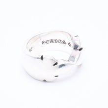 画像をギャラリービューアに読み込む, CHROME HEARTS クロムハーツ DOUBLE FLEUR KNEE ダブルフレアニー リング 重量約20.70g サイズ19号 シルバー925 美品 中古 4a005223