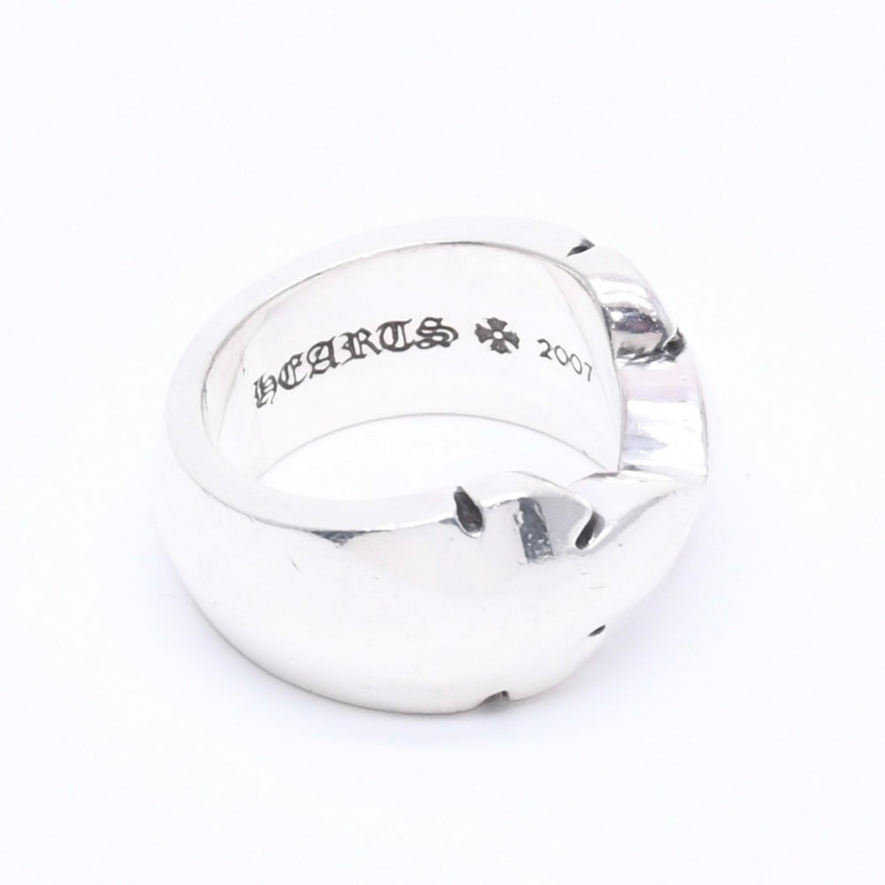 CHROME HEARTS DOUBLE FLEUR KNEE Double flare knee ring Weight approx. 20.70g Size 19 Silver 925 Good condition Used 4a005223