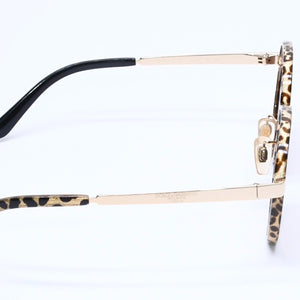 DOLCE&GABBANA ドルチェアンドガッバーナ サングラス アイウェア DG2227-J 02/13 サイズ52□20 140 ゴールド レオパード柄 美品 中古 4a005063