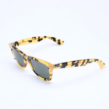 Load image into Gallery viewer, Ray-Ban レイバン WAYFARER サングラス アイウェア B&amp;L5022 マーブル柄 イエロー ブラウン 美品 中古 4a005070
