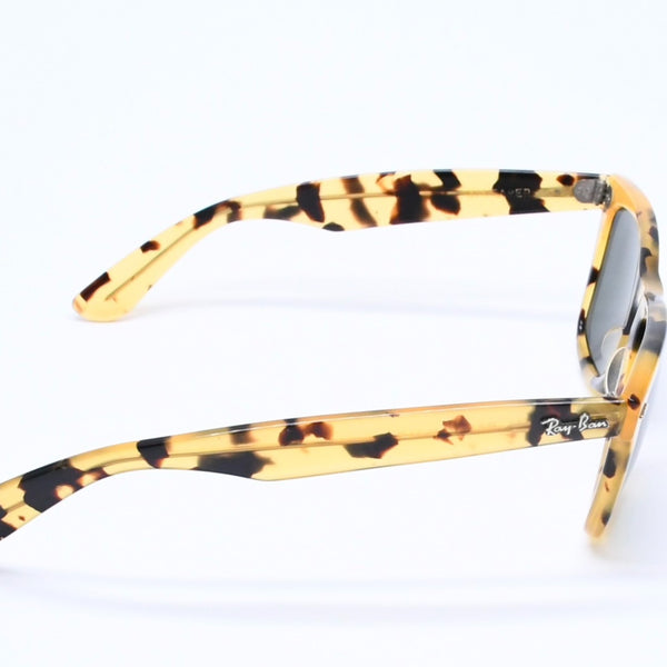 Ray-Ban レイバン WAYFARER サングラス アイウェア B&L5022 マーブル柄 イエロー ブラウン 美品 中古 4a005070