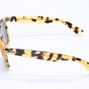 Ray-Ban レイバン WAYFARER サングラス アイウェア B&L5022 マーブル柄 イエロー ブラウン 美品 中古 4a005070