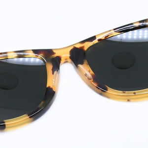 Ray-Ban レイバン WAYFARER サングラス アイウェア B&L5022 マーブル柄 イエロー ブラウン 美品 中古 4a005070