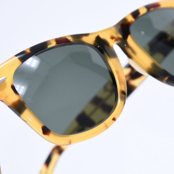 Ray-Ban レイバン WAYFARER サングラス アイウェア B&L5022 マーブル柄 イエロー ブラウン 美品 中古 4a005070