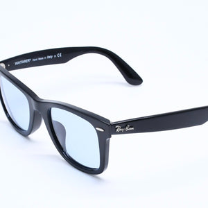 Ray-Ban レイバン 伊達メガネ アイウェア RB2140-F 901/64 サイズ52□22 150 ブラック アセテート 美品 中古 4a005065