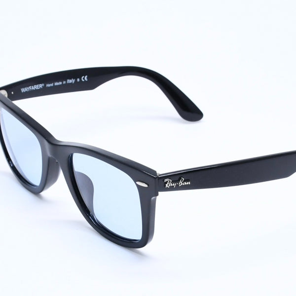 Ray-Ban レイバン 伊達メガネ アイウェア RB2140-F 901/64 サイズ52□22 150 ブラック アセテート 美品 中古 4a005065