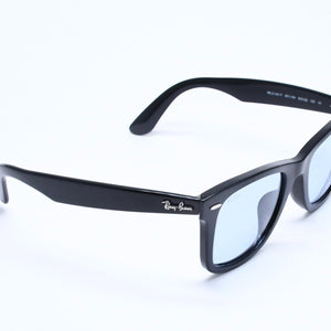Ray-Ban レイバン 伊達メガネ アイウェア RB2140-F 901/64 サイズ52□22 150 ブラック アセテート 美品 中古 4a005065