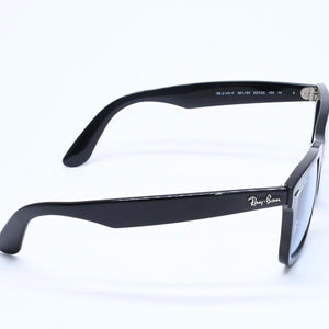 Ray-Ban レイバン 伊達メガネ アイウェア RB2140-F 901/64 サイズ52□22 150 ブラック アセテート 美品 中古 4a005065