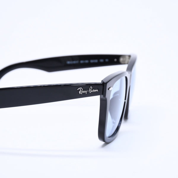 Ray-Ban レイバン 伊達メガネ アイウェア RB2140-F 901/64 サイズ52□22 150 ブラック アセテート 美品 中古 4a005065