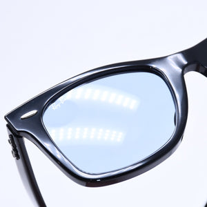 Ray-Ban レイバン 伊達メガネ アイウェア RB2140-F 901/64 サイズ52□22 150 ブラック アセテート 美品 中古 4a005065