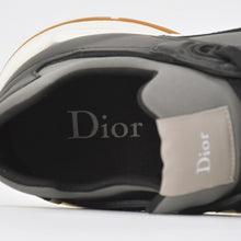 画像をギャラリービューアに読み込む, 極美品 Christian Dior クリスチャンディオール Dior Mile ディオールマイル スニーカー スムースラムスキン ネオプレン ブラック ホワイト ブラウン サイズ43 中古 4a005225