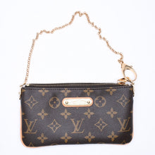 画像をギャラリービューアに読み込む, LOUIS VUITTON ルイヴィトン ポシェット ミラMM チェーンワンショルダーバッグ M60094 モノグラム ブラウン 美品 中古 4a004876