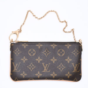 LOUIS VUITTON ルイヴィトン ポシェット ミラMM チェーンワンショルダーバッグ M60094 モノグラム ブラウン 美品 中古 4a004876