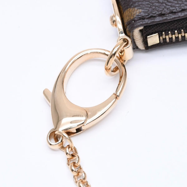 LOUIS VUITTON ルイヴィトン ポシェット ミラMM チェーンワンショルダーバッグ M60094 モノグラム ブラウン 美品 中古 4a004876