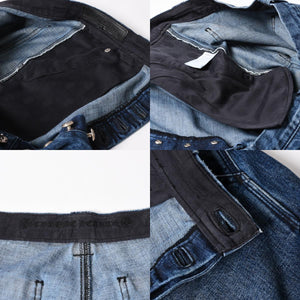 極美品 CHROME HEARTS クロムハーツ カーペンター デニムパンツ クロスボールボタン スクロールラベル インディゴ 36サイズ 中古 4a005232