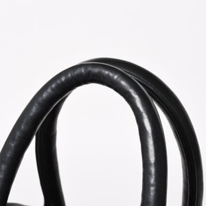 極美品 CHROME HEARTS クロムハーツ GILLES ジル ボストンバッグ セメタリークロスパッチ 22パッチ CHクロス装飾 ブラック 中古 4a005186