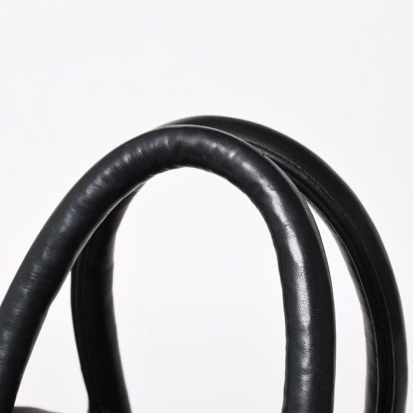 極美品 CHROME HEARTS クロムハーツ GILLES ジル ボストンバッグ セメタリークロスパッチ 22パッチ CHクロス装飾 ブラック 中古 4a005186