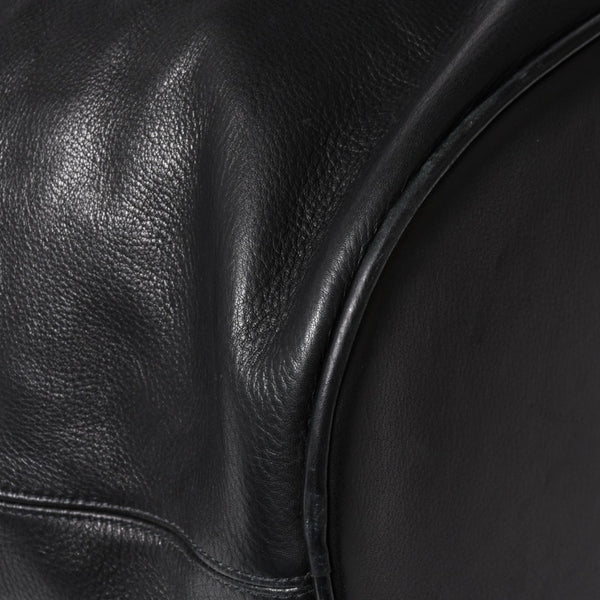 極美品 CHROME HEARTS クロムハーツ GILLES ジル ボストンバッグ セメタリークロスパッチ 22パッチ CHクロス装飾 ブラック 中古 4a005186
