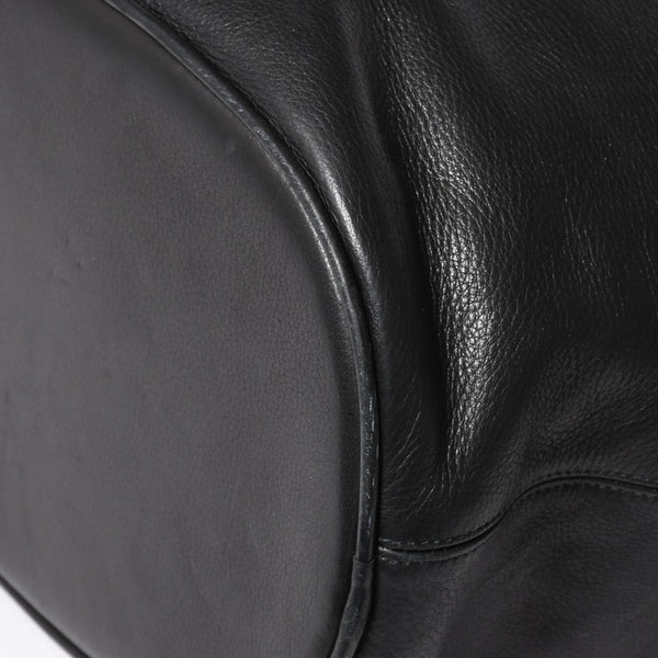 極美品 CHROME HEARTS クロムハーツ GILLES ジル ボストンバッグ セメタリークロスパッチ 22パッチ CHクロス装飾 ブラック 中古 4a005186