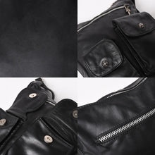 画像をギャラリービューアに読み込む, CHROME HEARTS クロムハーツ F-SLINGER レザーショルダーバッグ ダガージップ CHプラス クロスボール セメタリークロスパッチ ブラック レザー シルバー925 美品 中古 4a005233
