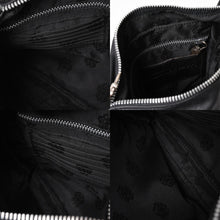 画像をギャラリービューアに読み込む, CHROME HEARTS クロムハーツ F-SLINGER レザーショルダーバッグ ダガージップ CHプラス クロスボール セメタリークロスパッチ ブラック レザー シルバー925 美品 中古 4a005233