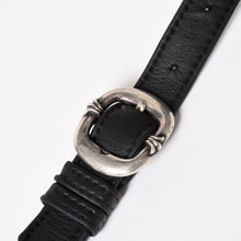 画像をギャラリービューアに読み込む, CHROME HEARTS クロムハーツ F-SLINGER レザーショルダーバッグ ダガージップ CHプラス クロスボール セメタリークロスパッチ ブラック レザー シルバー925 美品 中古 4a005233