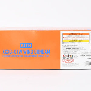新品未使用 KITH × ガンダムプラモデル MG 1/100 XXXG-01W ウィングガンダム 5069777 バンダイナムコ 日本限定 中古 4a005236
