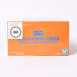 新品未使用 KITH × ガンダムプラモデル MG 1/100 XXXG-01W ウィングガンダム 5069777 バンダイナムコ 日本限定 中古 4a005236