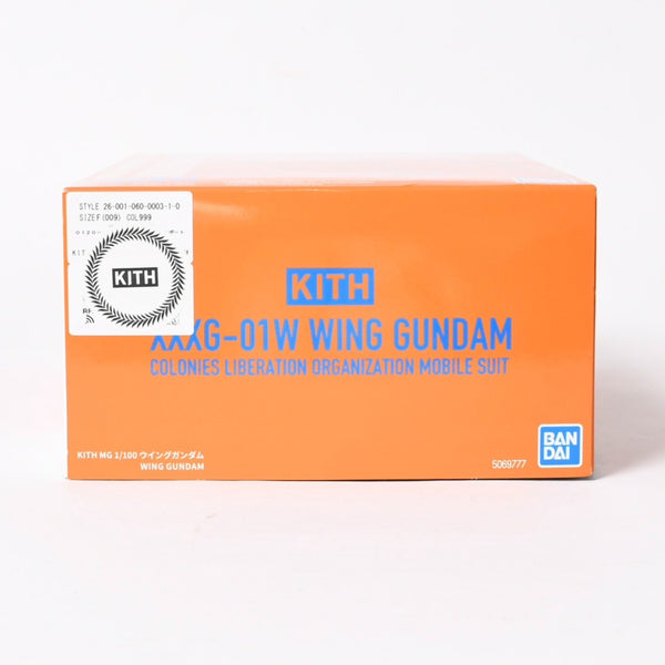 新品未使用 KITH × ガンダムプラモデル MG 1/100 XXXG-01W ウィングガンダム 5069777 バンダイナムコ 日本限定 中古 4a005236