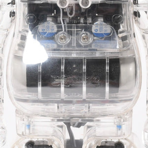 極美品 BE@RBRICK ベアブリック Bearbrick Audio サイズ400% オーディオ Bluetooth フィギュア ホビー クリア 中古 4a005238