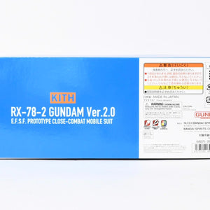 新品未使用 KITH × ガンダムプラモデル MG 1/100 RX-78-2 ガンダム Ver.20 5069776 バンダイナムコ ブルー オレンジ プラモデル 日本限定 中古 4a005237