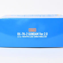 画像をギャラリービューアに読み込む, 新品未使用 KITH × ガンダムプラモデル MG 1/100 RX-78-2 ガンダム Ver.20 5069776 バンダイナムコ ブルー オレンジ プラモデル 日本限定 中古 4a005237