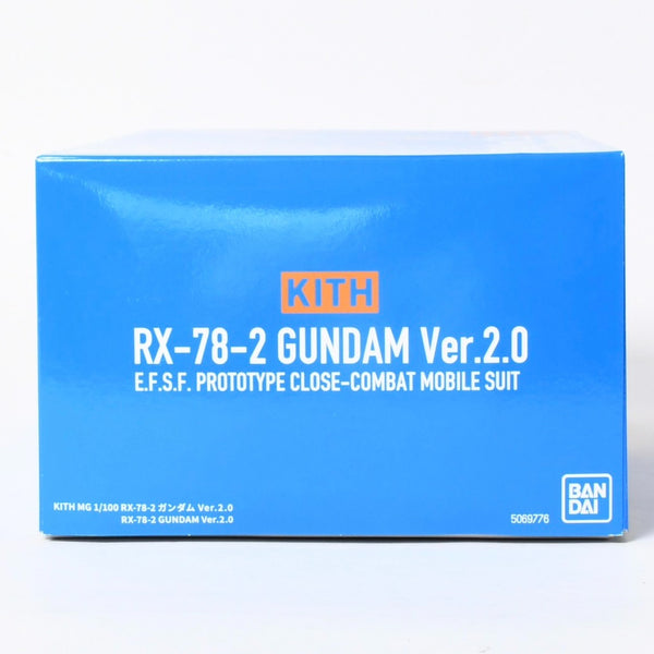 新品未使用 KITH × ガンダムプラモデル MG 1/100 RX-78-2 ガンダム Ver.20 5069776 バンダイナムコ ブルー オレンジ プラモデル 日本限定 中古 4a005237