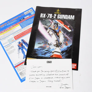 新品未使用 KITH × ガンダムプラモデル MG 1/100 RX-78-2 ガンダム Ver.20 5069776 バンダイナムコ ブルー オレンジ プラモデル 日本限定 中古 4a005237