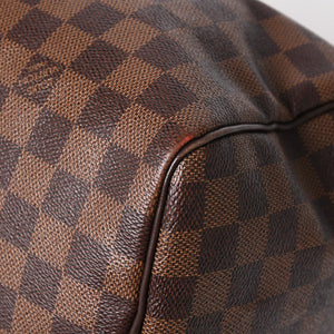 極美品 LOUIS VUITTON ルイヴィトン スピーディ30 ハンドバッグ ダミエキャンバス N41531 ゴールド金具 ブラウン 中古 4a005241