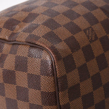 Load image into Gallery viewer, 極美品 LOUIS VUITTON ルイヴィトン スピーディ30 ハンドバッグ ダミエキャンバス N41531 ゴールド金具 ブラウン 中古 4a005241