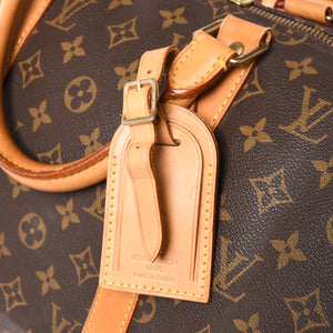 LOUIS VUITTON ルイヴィトン モノグラム キーポルバンドリエール50 ブラウン M41416 ボストンバッグ 美品 中古 4a005242