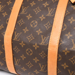 LOUIS VUITTON ルイヴィトン モノグラム キーポルバンドリエール50 ブラウン M41416 ボストンバッグ 美品 中古 4a005242